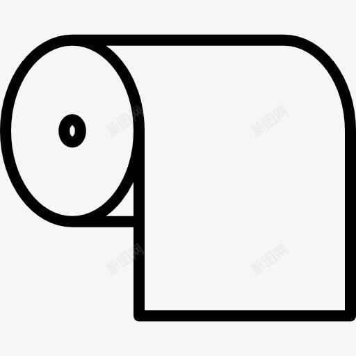 卫生纸图标png_新图网 https://ixintu.com 卫生 卫生纸 干净 浴室 清洁
