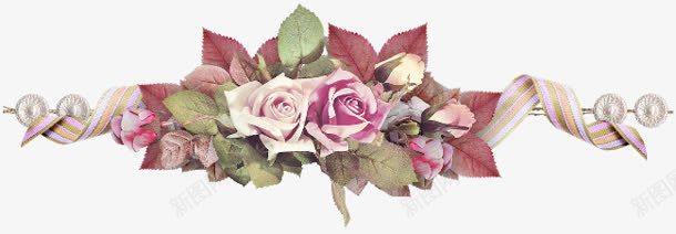 两朵玫瑰花朵花苞装饰png免抠素材_新图网 https://ixintu.com 两朵 玫瑰 花朵 花苞 装饰