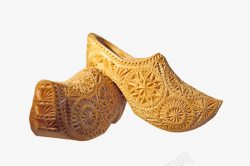 古代雕刻鞋素材