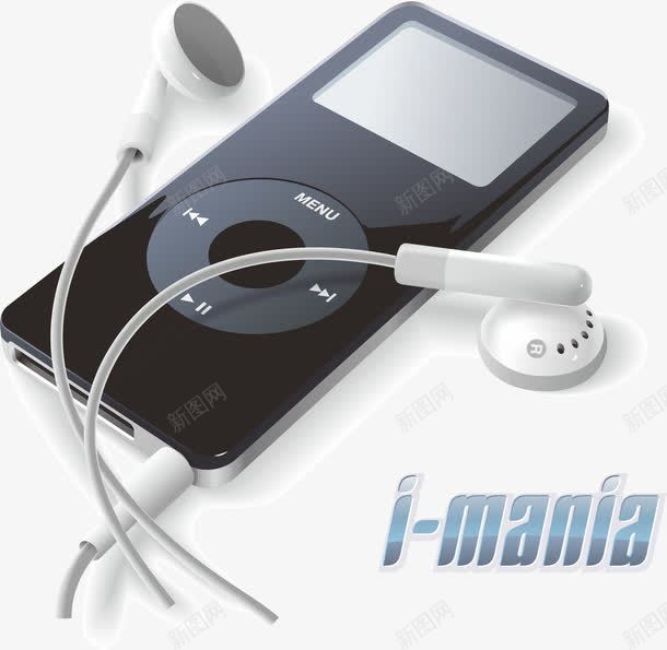 2款iPodpng免抠素材_新图网 https://ixintu.com 2 矢量iPodmp3音乐播放器mac苹果