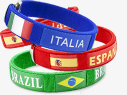 应援世界杯手环装饰图案高清图片