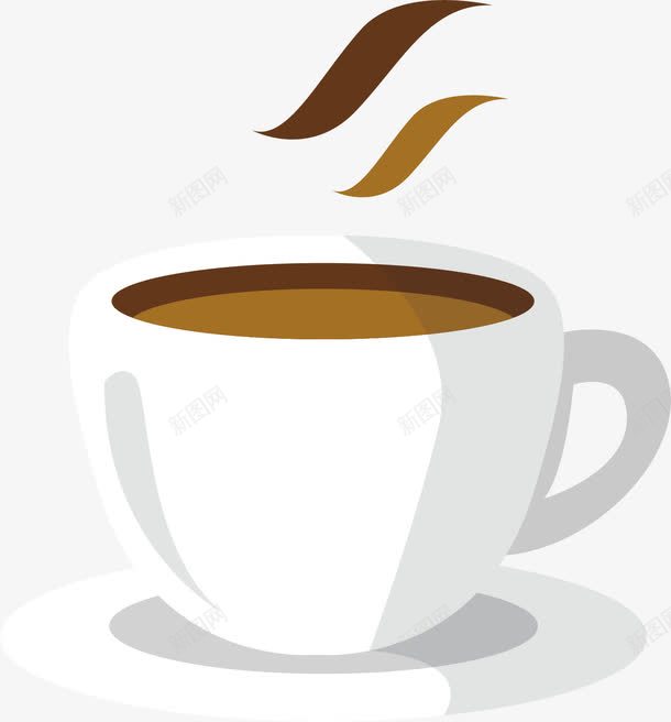 手绘咖啡png免抠素材_新图网 https://ixintu.com 创意 可爱 咖啡 彩色图 手绘 手绘图 简单