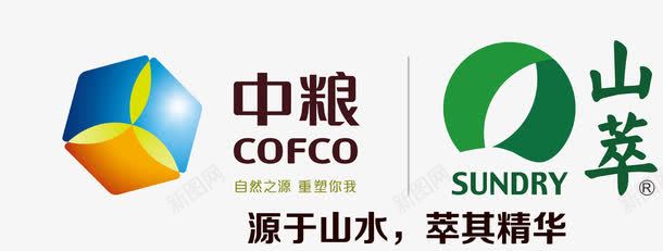 中粮山萃logo图标图标