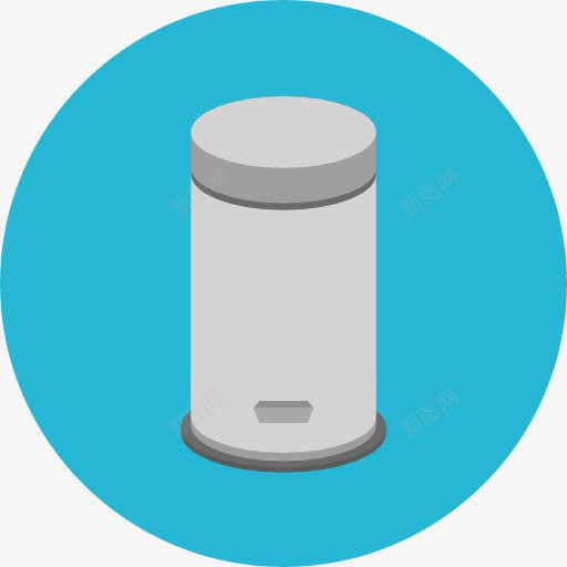 Bin图标png_新图网 https://ixintu.com 垃圾 垃圾桶 家具和家居 箱