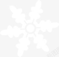 扁平手绘风格白色的雪花png免抠素材_新图网 https://ixintu.com 扁平 白色 雪花 风格