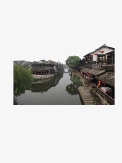 苏式建筑苏州水乡高清图片