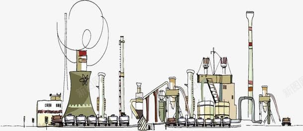 车间厂房png免抠素材_新图网 https://ixintu.com 卡通厂房 卡通车间 厂房 工厂 车间厂房