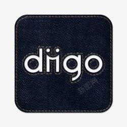diigo牛仔琼社会Diigo标志广场蓝图标高清图片