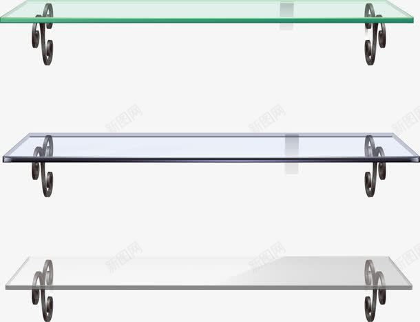 玻璃置物架png免抠素材_新图网 https://ixintu.com 卡通置物架 玻璃置物架 矢量置物架 置物架