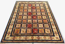 卧室毛地毯欧式风格花纹地毯扁平化高清图片