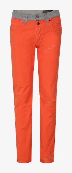 THESHOPTK橘红裤正面素材