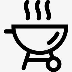 热肉Barbecue图标高清图片