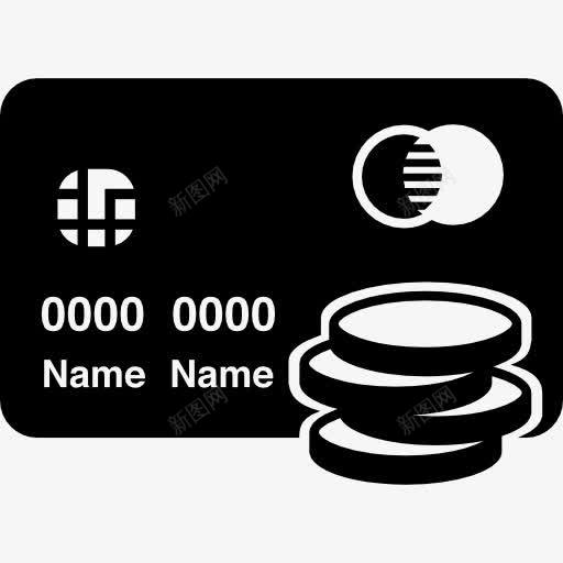 万事达卡图标png_新图网 https://ixintu.com 信用卡 借记卡 商业 支付方法 硬币 货币