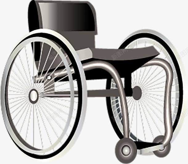 手绘医用轮椅元素png免抠素材_新图网 https://ixintu.com 元素 医用 手绘 轮椅