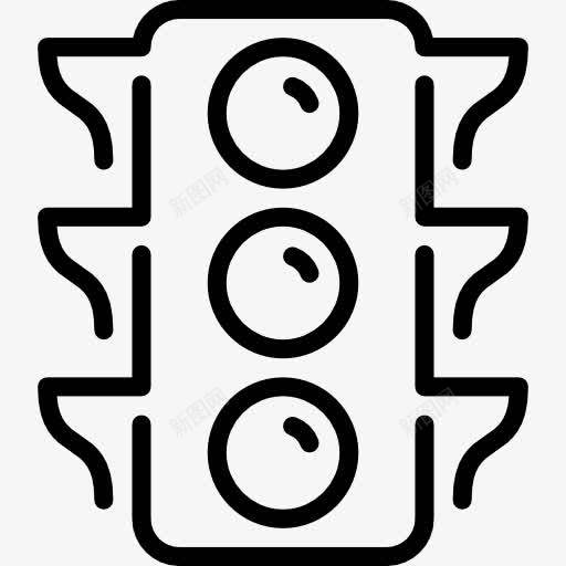 交通灯图标png_新图网 https://ixintu.com 业务 交通灯 停止 停车信号 光 建筑 建筑与城市 道路标志