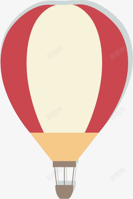 卡通热气球png免抠素材_新图网 https://ixintu.com 升空 卡通 热气球