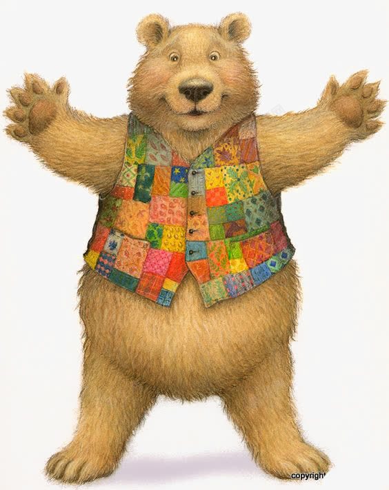 穿着马甲的熊png免抠素材_新图网 https://ixintu.com 动物 卡通 手绘 拟人 插画 熊