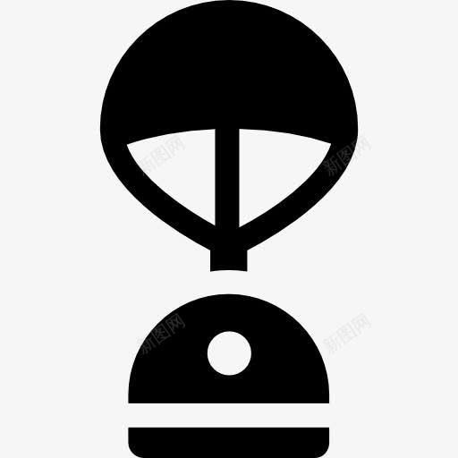 太空伞图标png_新图网 https://ixintu.com 太空舱 安全 运输 降落伞