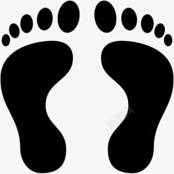 footprints人类的足迹Windows8icons图标高清图片