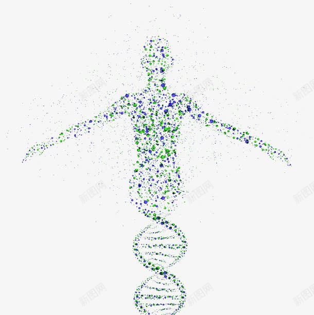 分子组成的人物png免抠素材_新图网 https://ixintu.com 浜虹墿 鍖荤枟 鍖诲 鍙岃灪鏃