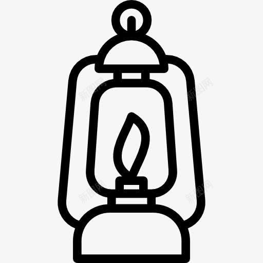 油灯图标png_新图网 https://ixintu.com 仿古 光 工具和用具 旧货 油灯 灯 照明