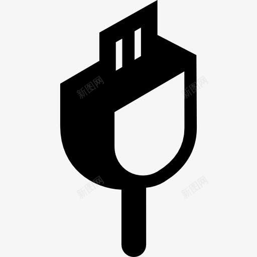 USB图标png_新图网 https://ixintu.com 技术 电线 电缆 连接器 连接电缆