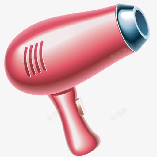 头发烘干机可爱的玩偶图标png_新图网 https://ixintu.com Hair Phon dryer 头发 烘干机