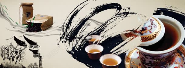 茶文化png免抠素材_新图网 https://ixintu.com 海报背景 茶 茶壶 茶文化 茶素材