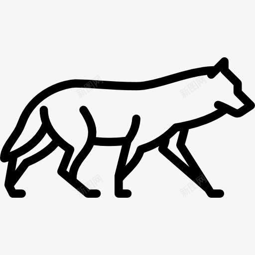 保鲁夫图标png_新图网 https://ixintu.com 动物 动物园的狼 动物王国 野生动物