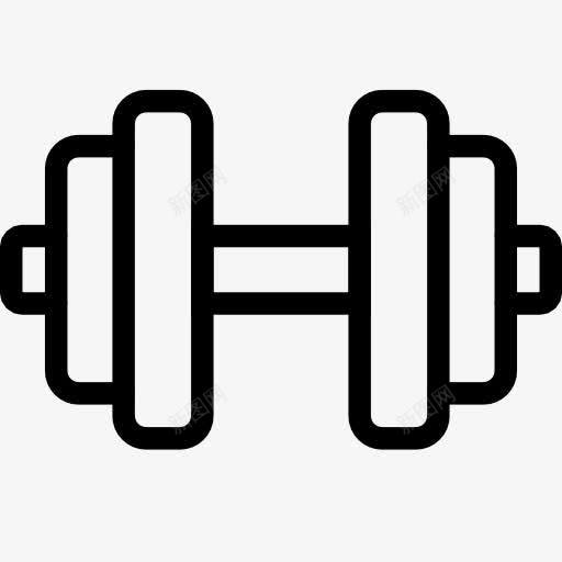 哑铃iOS7Sporticons图标png_新图网 https://ixintu.com dumbbell 哑铃