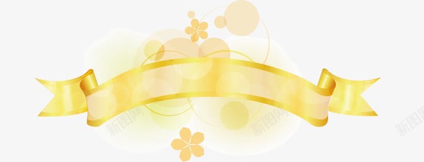 黄色标题框png免抠素材_新图网 https://ixintu.com 创意标题栏 标题栏元素 标题线 矢量标题元素 透明标题线