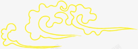 手绘金色线条创意png免抠素材_新图网 https://ixintu.com 创意 线条 金色
