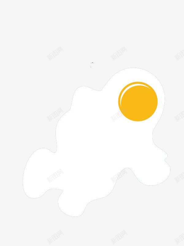 煎蛋创意广告png免抠素材_新图网 https://ixintu.com 人形 创意广告 煎蛋 蛋黄