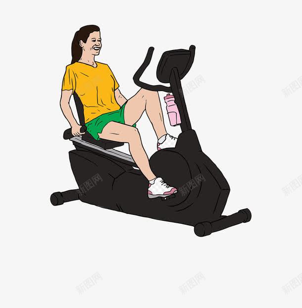 女性锻炼身体png免抠素材_新图网 https://ixintu.com 健身 减肥 女性 锻炼
