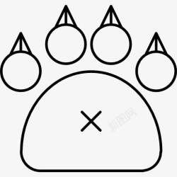 bushcraft包猫的爪子图标高清图片