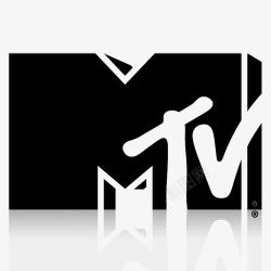 MTV黑色的镜子Tvchannelicons图标高清图片
