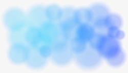 叠加气泡朦胧蓝色气泡高清图片