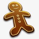 gingerbread姜饼人图标高清图片