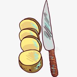 手绘食物铅笔画美食食物烹饪素材