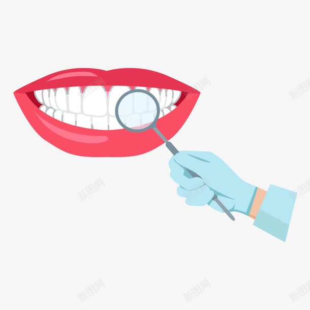 牙齿观察png免抠素材_新图网 https://ixintu.com 医疗 护理 牙齿 素材