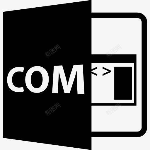 COM文件格式符号图标png_新图网 https://ixintu.com COM 文件 文件格式 格式 界面 符号