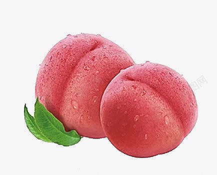 鲜美的桃子png免抠素材_新图网 https://ixintu.com 好吃 新鲜 水果