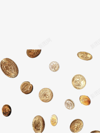外国硬币png免抠素材_新图网 https://ixintu.com 创意 硬币 货币
