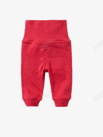 红色保暖裤png免抠素材_新图网 https://ixintu.com 产品实物 毛裤 童装 裤子