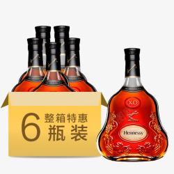 诗尼轩6瓶装XO酒高清图片