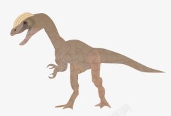 土色恐龙土色的卡通恐龙高清图片