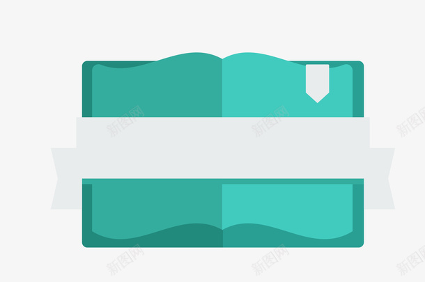 卡通扁平化书本边框矢量图eps免抠素材_新图网 https://ixintu.com 书本 书本边框 卡通边框 扁平化边框 矢量边框 边框 边框png 矢量图
