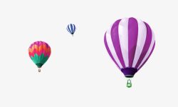 飞起的氢气球彩色氢气球高清图片