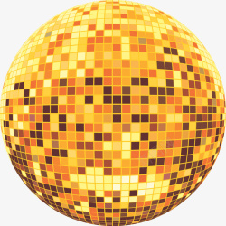 金色球矢量图素材