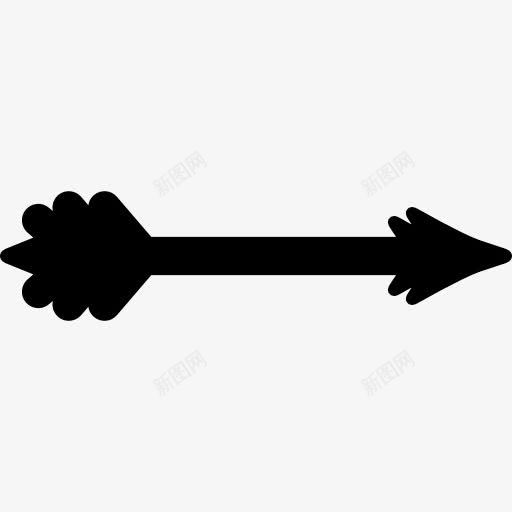 箭头图标png_新图网 https://ixintu.com 奥运会 射箭 弓 武器 箭 运动